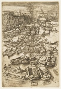 Het Zwembad, 1910 door Donald Shaw MacLaughlan